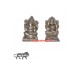 Parad Laxmi-Ganesh Statue (275gm.) in 80% Pure Mercury ( Activated & Siddh )